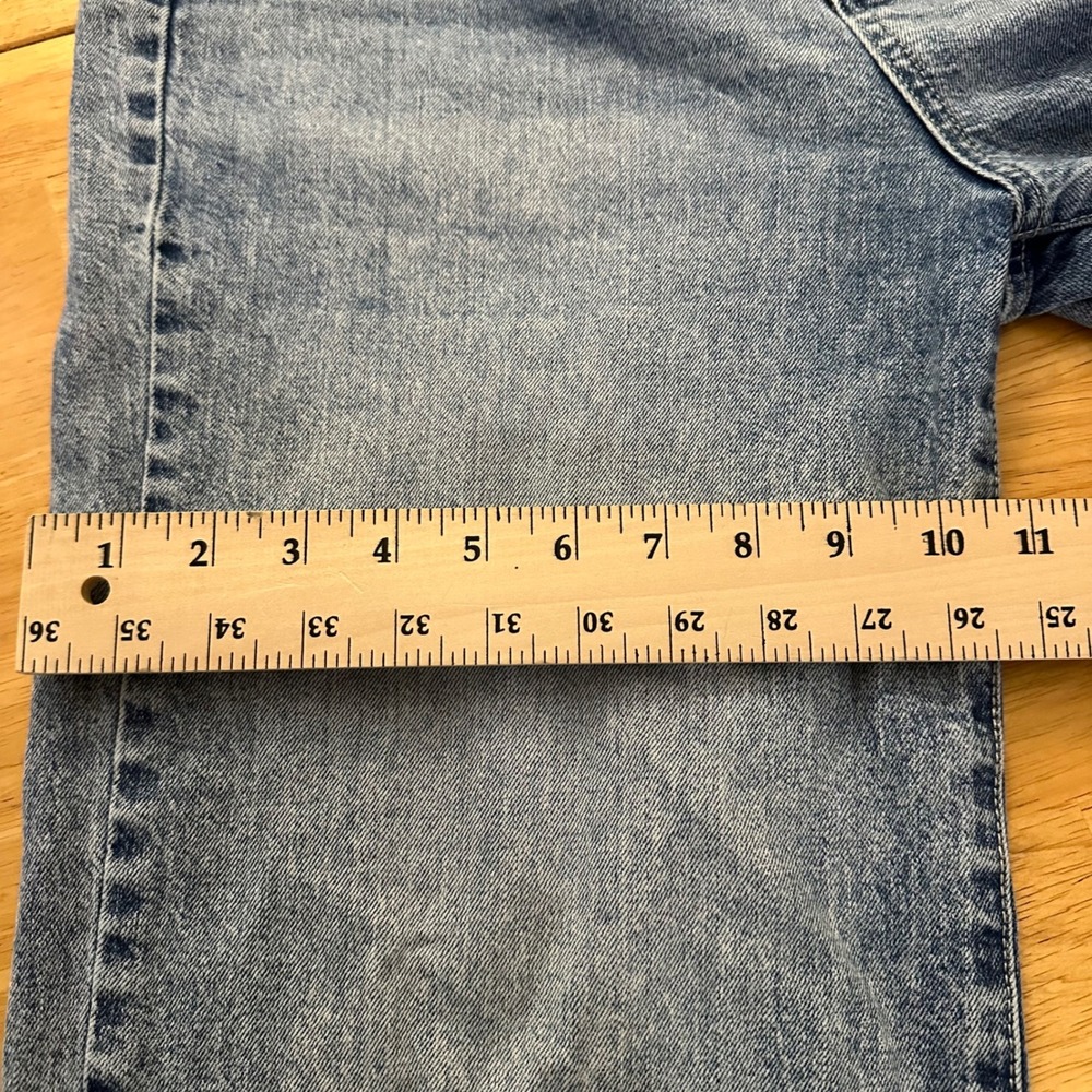 Universal Thread High Rise Wide Leg Jeans Light‎ Wash Blue Denim Size 6 90's Y2K - Picture 7 of 10